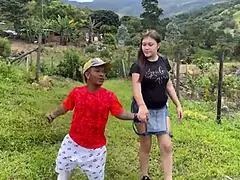 damn taking my pregnant colombian girlfriend camping and pounding her tight pussy till creampie 😍🌲💦