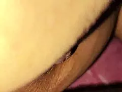 yo my muslim girlfriend's shaved pussy looks so good bent over doggystyle
