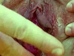 Man, this slutty milf's shaved pussy swells from outdoor ass fuck, rimjob and missionary cum in mouth