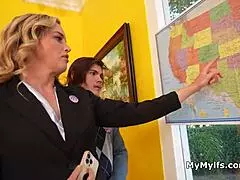 damn this cougar milf brainstorming with my hard cock stuffed deep inside her blonde mouth 💦🍆