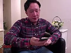 Naughty jav wife in kimono delivers hot asian blowjob then fucks passionately