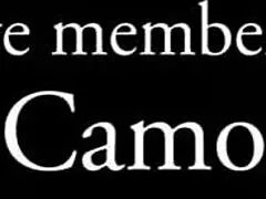 busty charlee chase teases in tight camo showing off huge melons