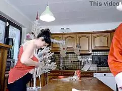 emmita big tits bounce xmas kitchen fuck terry rough anal finish