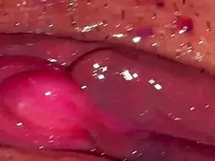 👅 amateur asian wife licks shaved pussy close-up 310 days post virginity loss