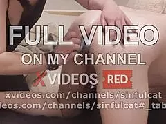 girl rams huge dildo deep into neighbor's tight ass full vid