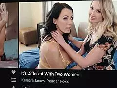 my heart races watching sarah and lexi luna's wild threesome