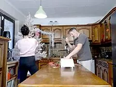 emmita big tits bounce xmas kitchen fuck terry rough anal finish