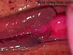 👅 amateur asian wife licks shaved pussy close-up 310 days post virginity loss