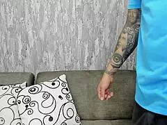 ever finger-fucked a stepmom's throat until she gags hard?