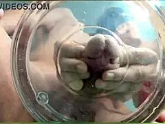 gilf friend blasts slowmo cumshot in water