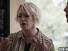 Big tits milf dee williams seduces and fucks big ass milf whitney wright's husband then the shocked wife catches them mid rough action