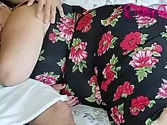 stepmom sneaks off with young guy while hubby's clueless cuckold watching her ride