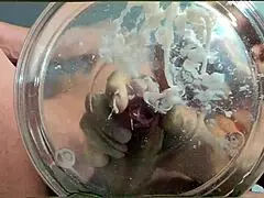 gilf friend blasts slowmo cumshot in water