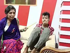 Big Boobs Hot Indian Milf Fucks Stepsons Cock Passionately!