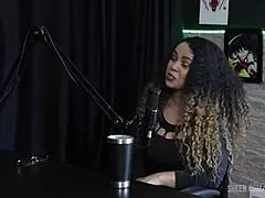 best moments! charlottye in sheer red lingerie with raphaela savanah part 3!