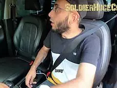 i get delicious big ass blonde's wet car blowjob ending in creampie