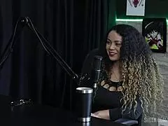 best moments! charlottye in sheer red lingerie with raphaela savanah part 3!