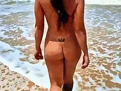 Fucked huge cock photographer on beach while husband filmed everything