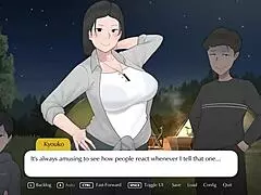 camping with mom turns tense when my friend eyes her for a hard rail - ntrman part 1