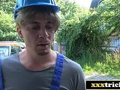 Curious what happens when frustrated ebony housewife meets pervy handyman Jai James?