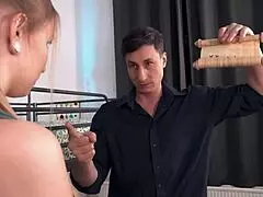 Hot Brunette MILF First-Time BBC ANAL Pounding Gapes Wide