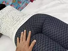 married gf handjobs my cock dirty talking hindi before i assfuck her big curvy ass 😏🍑💦