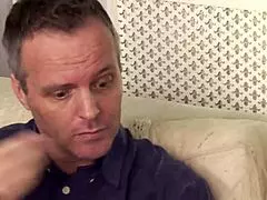 blonde paige ashley enjoys time while her partner watches nearby