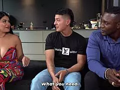 Cuckold Hubby Catches Wife Riding Best Friend's Cock Hard