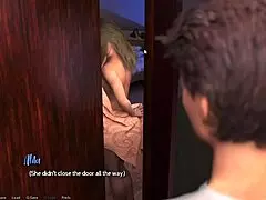 oh god this old milf rides delivery boy's monster cock cowgirl so desperately