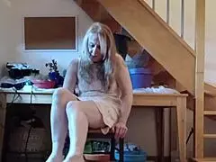 Busty French Mistress Facesits Bound Slave in Humiliating Bondage