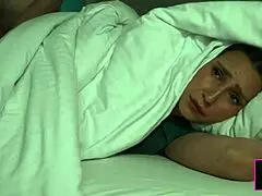 stepmom dreams of stepson cock he gifts her rough midnight fuck in shared bed