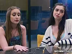 imagine kissing mellanie monroe laney grey chloe surreal in hot lesbian threesome