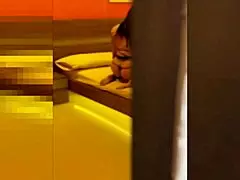 holy shit spying on my horny madrastra's huge curvy ass shaking makes me jerk my monster cock rough cowgirl style!!