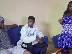 omg linda cheats right in front of hubby with his friend in wild anal threesome!