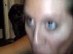 Wanna see milf savage Sarah slobber on hubby's cock swallowing every cum drop?