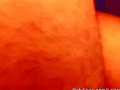 stepdad catches me alone and fills my pussy so full it overflows with cum