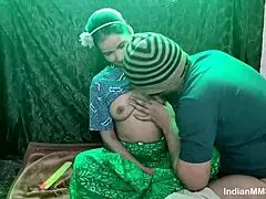 Real Indian Jija Slams Sali's Pussy Doggystyle with Hardcore Creampie Squirting Finish
