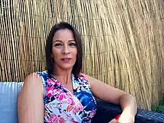 kyara jolie this french milf craves cock with her big natural tits