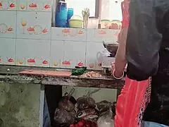 bhabhi what you doing kitchen let me fuck you hard please