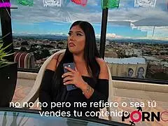 curvy latina milf's outdoor casting reveals her dirty cum secrets