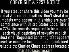 BIG TITTY COUGAR CHARLEE CHASE RIDES FAN COCK TO CUMSHOT