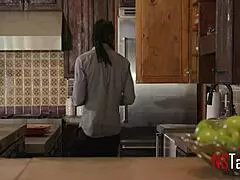 hey babe, watch this hotwife with natural big tits seduce her hubby's right hand man for bbc