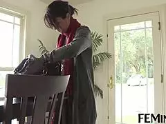 I can't stop fingering my wet pussy watching these hot lesbians orgasm with toys