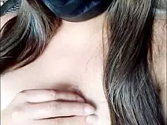 Sexy stepsister whore shows off her big natural tits online