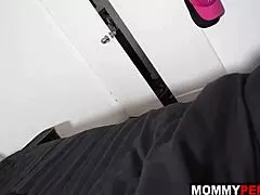 Stepmom, suck me before my date!