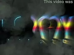 Larissa Leite overwhelmed with ecstasy fucking five huge studs' loads