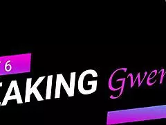 gwen breaks hard tied up clit licked to wet orgasm 😩💦