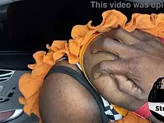 nnn stepsis twerks her juicy ass in my benz then gets fucked hard doggystyle 😈🍑🚗