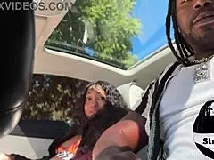 nnn stepsis twerks her juicy ass in my benz then gets fucked hard doggystyle 😈🍑🚗