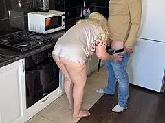 stepmom's big tits get horny for big ass anal pounding